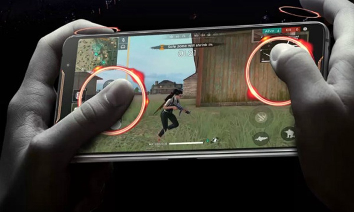 AirTriggers Touch Sensors on Asus ROG Phone 3