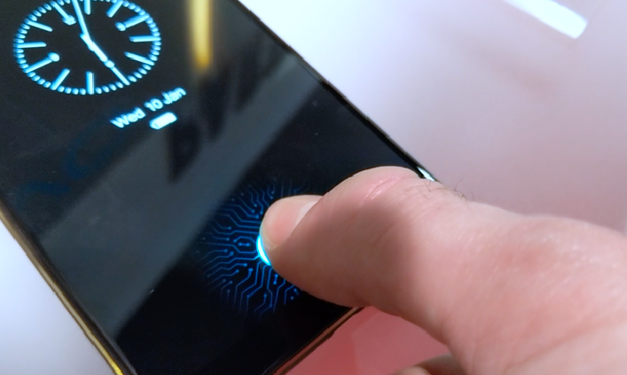 Сканер відбитків пальців Android