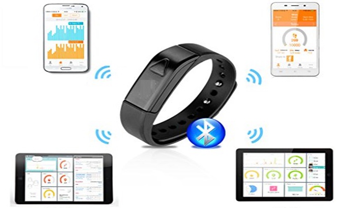 Smart Bracelet Data Can Be Synchronized with Phones and Tablets