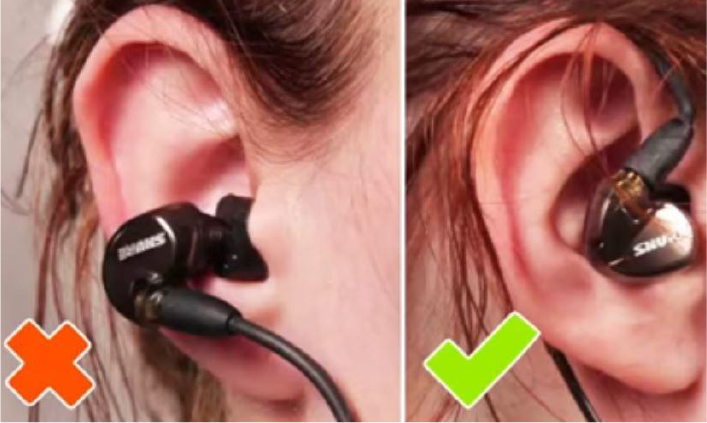 Як носити навушники
