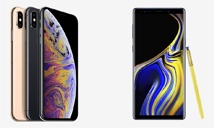 iPhone XS Max vs Note 9