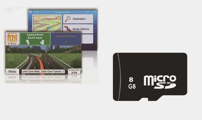 Micro SD Card Performs Non-memory GPS Tracking