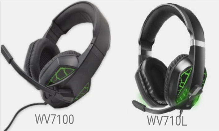 Model WV7100 and WV710L PS4 Gaming Headsets