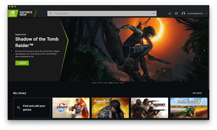 Play Windows Games on Mac via GeForce Now