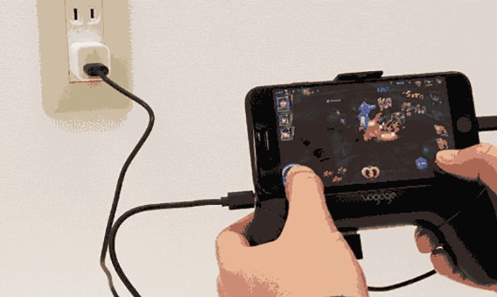 Playing Game While Charging