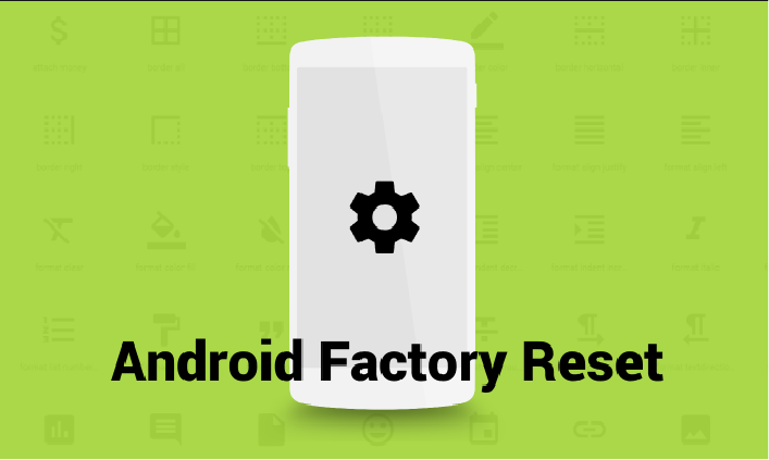 Reset Android Phone