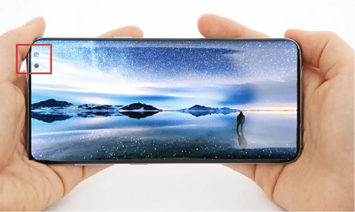 Samsung Galaxy A8s Screen