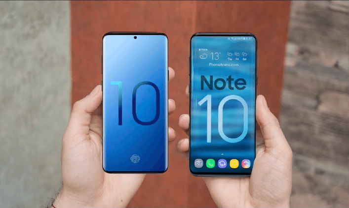 Samsung Note 10 VS S10