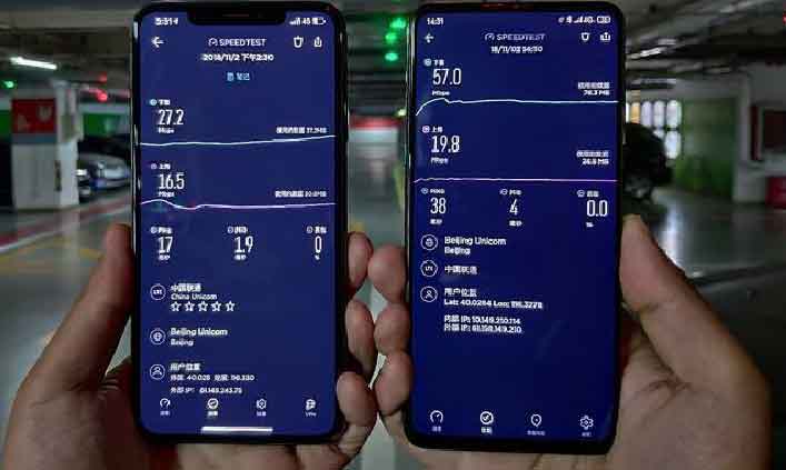 Smartphone Signal in Underground Garage