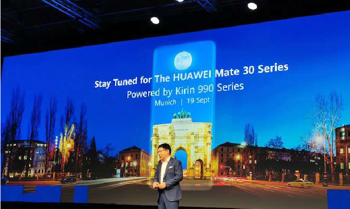 The Launch of Huawei Mate 30