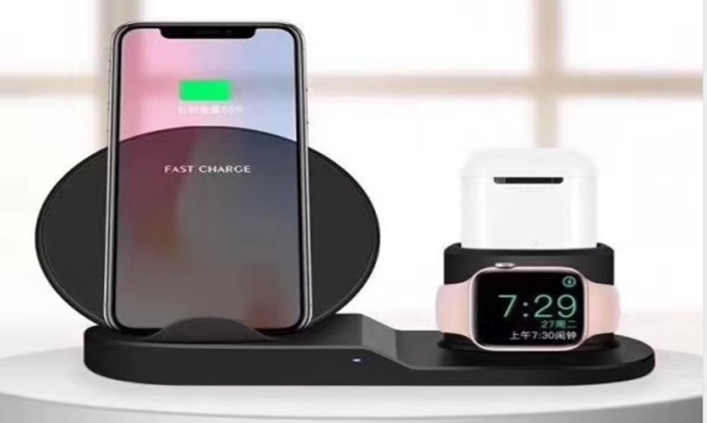 WP12 3in1 Fast Wireless Charger Stand