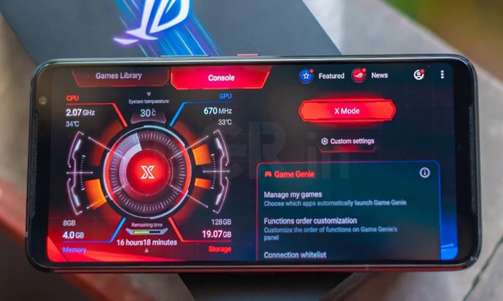 X Mode on Asus ROG Phone 3